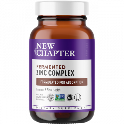 New Chapter Fermented Zinc Complex Vegetable Tablet 60'S