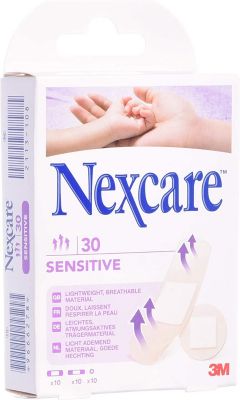 Nexcare Sensitive Bandages Assorted, N0930ASW, 30's