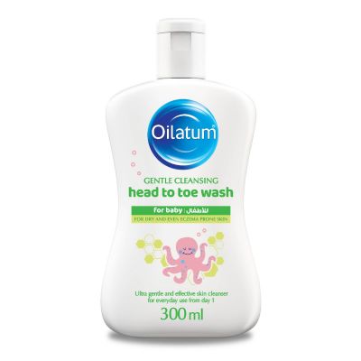 Oilatum Baby Gentle Cleansing Head To Toe Wash 300ml