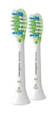 Philips Sonicare W3 Premium White Brush Heads 2'S White Hx9062/17