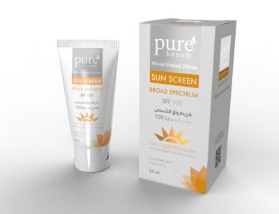 Pure Beauty Sun Screen Spf 100 50 ml