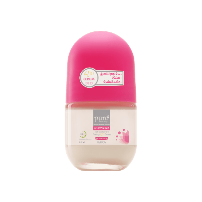 Pure Beauty Whitening Deodorant Firming Roll-On Q10 Serum Natural Fresh 50 ml