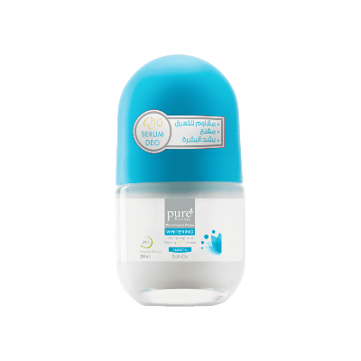 Pure Beauty Whitening Deodorant Firming Roll-On Q10 Serum Passion 50 ml