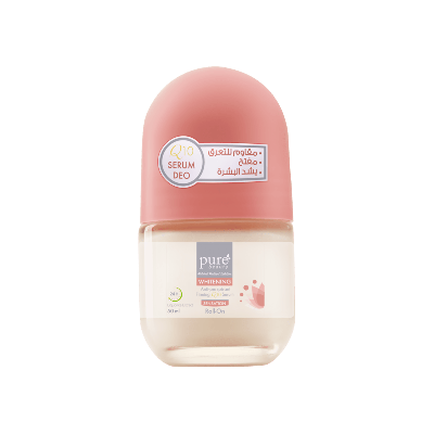 Pure Beauty Whitening Deodorant Firming Roll-On Q10 Serum Sensation 50 ml