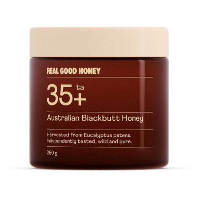 Real Good Honey 35+ Australian Blackbutt Honey 250gr