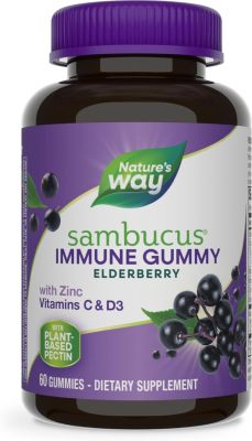 Nature's Way Sambucus Elderberry Gummies 60's