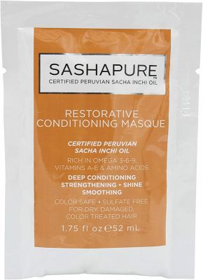 Sashapure Restorative Conditioning Masque 1.75 Oz (52ml)