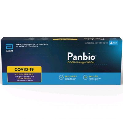 Panbio covid-19 antigen rapid test 4'S 