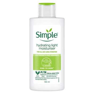 Simple Hydrating Light Moisturiser Cream 125ml