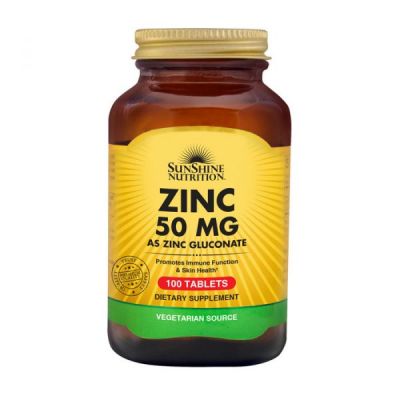 Sunshine Nutrition Zinc 50Mg Tablet 100'S