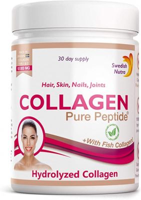 Swedish Nutra Collagen Pure Peptide With Fish Collagen Powder 300g