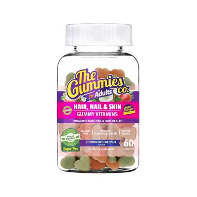 The Gummies Hair, Nail & Skin Gummy Vitamins For Adult 60'S