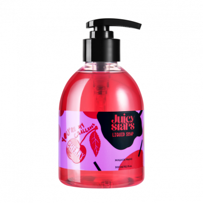 Juicy Stars Liquid Soap You'Re My Challenge Cherry 300 ml