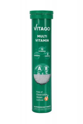 Vitago Multivitamin Effervescent Tablet 20'S