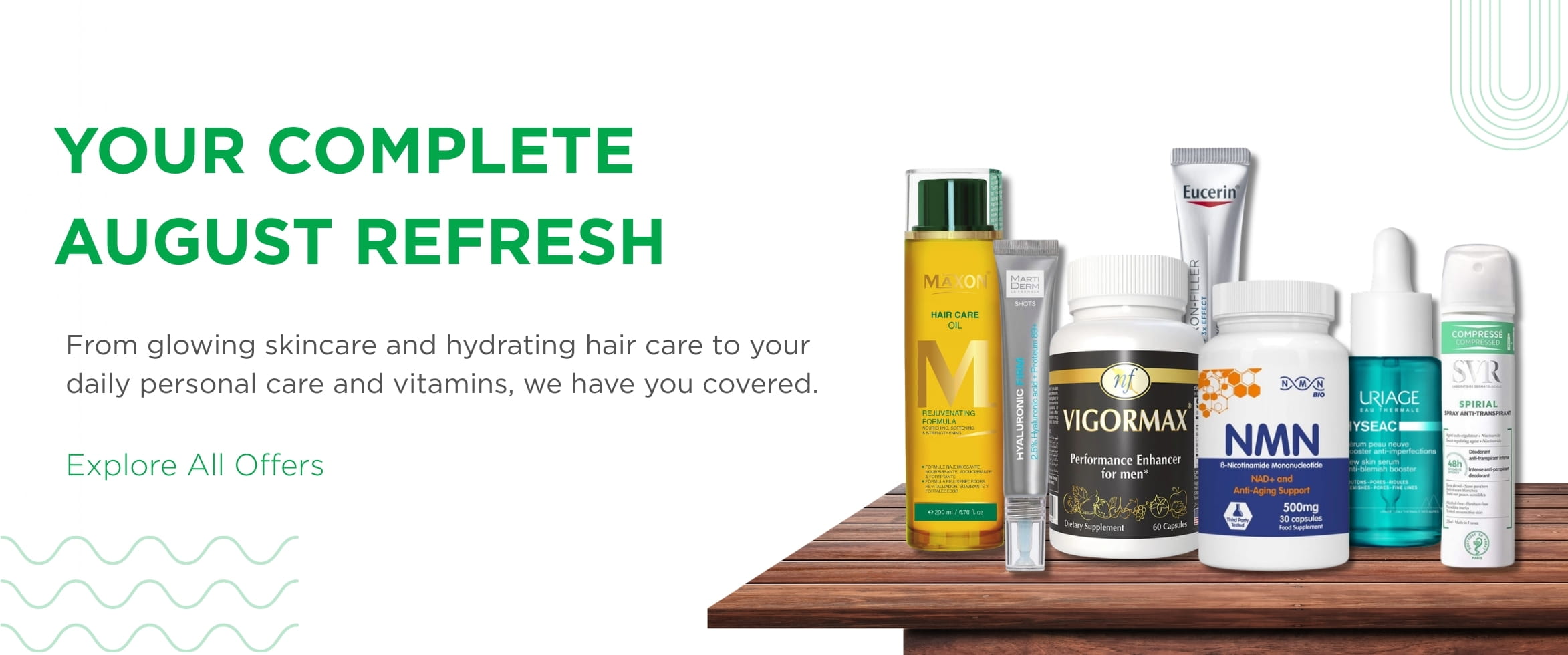 Your Complete August Refresh from Skincare and hair care to daily personal care and vitamins